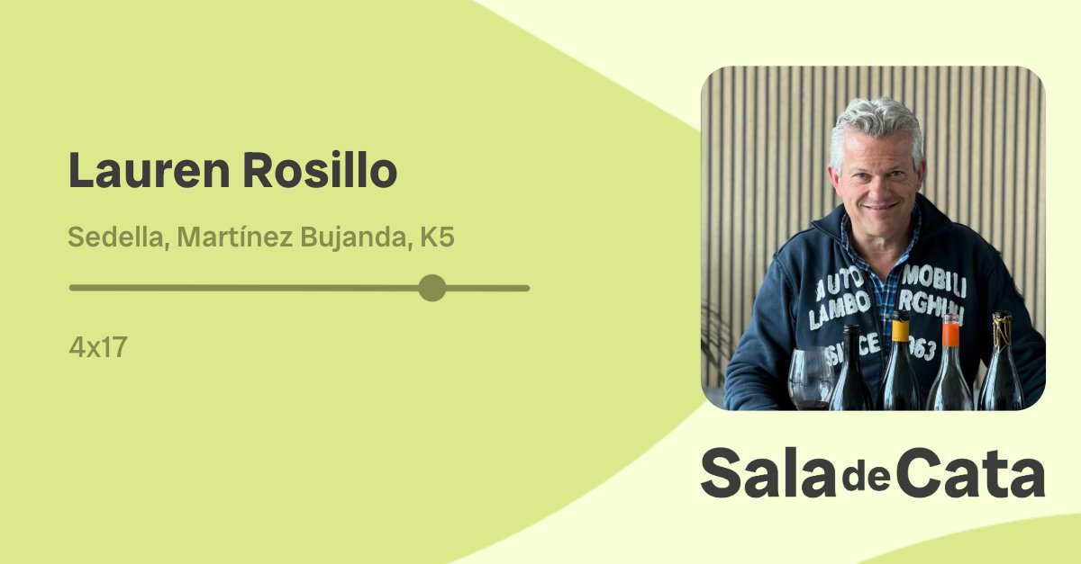 Bodeboca (@bodeboca) on Twitter photo Teníamos ganas de charlar con <a href="/LaurenRosillo/">Lauren Rosillo</a> y por fin lo hemos conseguido.
Algunos lo conocen por ser el director técnico de Familia Martínez Bujanda y del txakoli K5, aunque su proyecto personal es Sedella, una bodega enclavada en la Axarquía. Un lujo!
bit.ly/4iRAIj2 Teníamos ganas de charlar con <a href="/LaurenRosillo/">Lauren Rosillo</a> y por fin lo hemos conseguido.
Algunos lo conocen por ser el director técnico de Familia Martínez Bujanda y del txakoli K5, aunque su proyecto personal es Sedella, una bodega enclavada en la Axarquía. Un lujo!
bit.ly/4iRAIj2