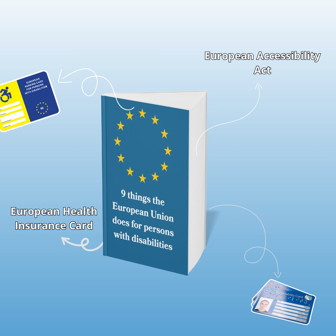 Today is #EuropeDay. 

We believe that the European Union needs to do much more for disability rights. But we have to acknowledge the key advances it was responsible for.

On 9 May, read '9 things the European Union does for persons with disabilities': edf-feph.org/9-things-the-e…