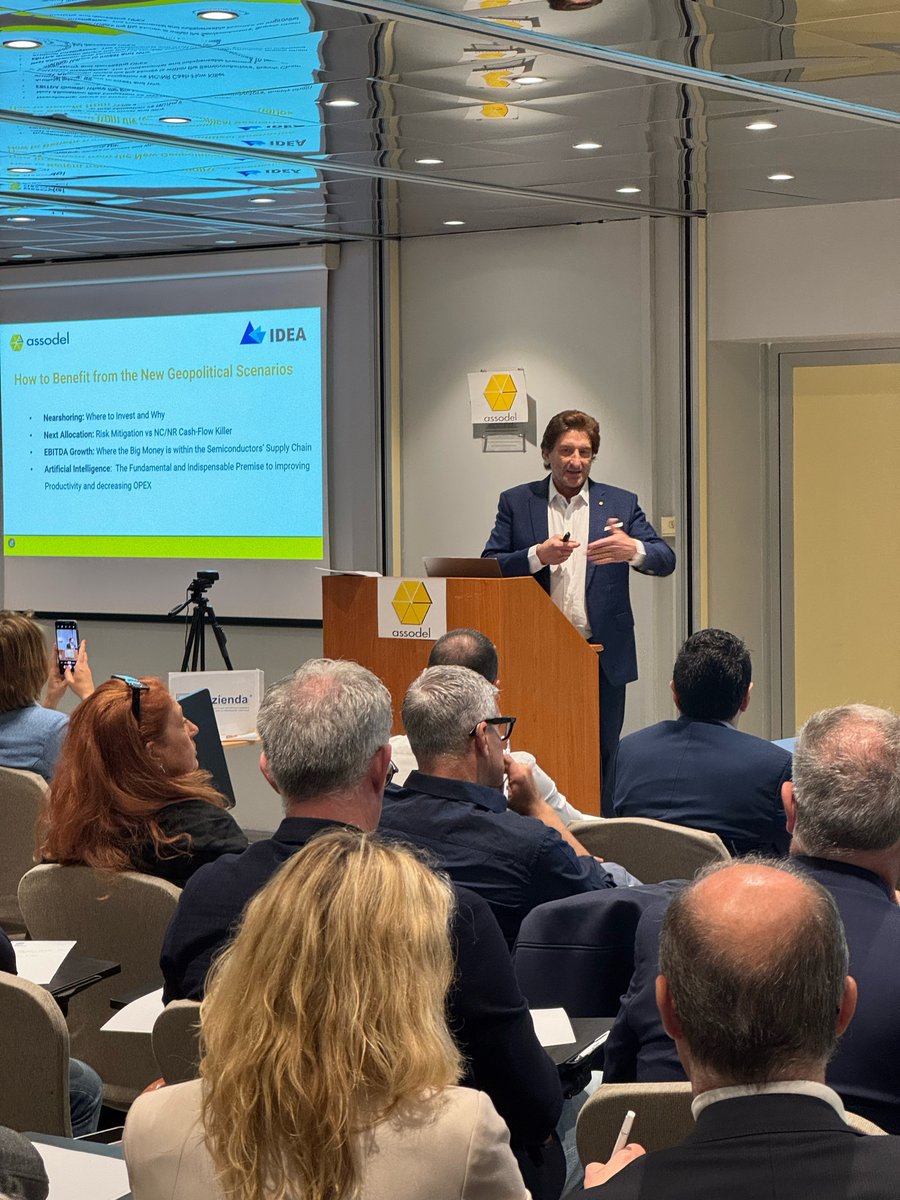 Jordi Tarrida di #IDEA analizza come i nuovi scenari geopolitici e l’AI possono essere una opportunità per il mercato italiani dell’elettronica industriale