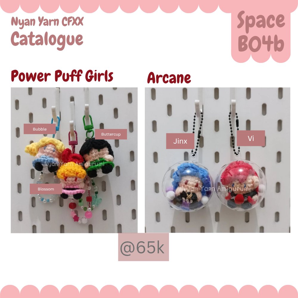 fadiaaaa_'s tweet photo. Nyan Yarn catalogue in ComifuroXX, ayo diborong!!!! Semuanya 100% handmade rajutanku #ComifuroXXcatalogue #comifuro20catalogue https://t.co/IB1zRbyKPF