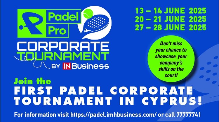 Το PadelPro Corporate Padel Tournament by IN Business είναι γεγονός και έρχεται να επαναπροσδιορίσει τον τρόπο με τον οποίο οι εταιρείες συνδέονται, συνεργάζονται και διακρίνονται!

Περιορισμένος αριθμός συμμετοχών – Δηλώστε τώρα: lnkd.in/eZKE-GR2

Πληροφορίες: 77777741