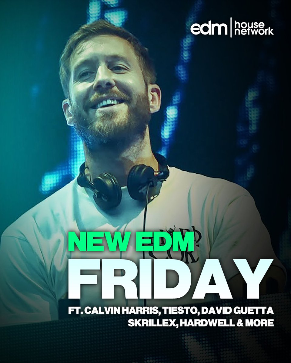 EDMHouseNetwork (@edmhousenetwrk) on Twitter photo Brand new music out today by <a href="/CalvinHarris/">Calvin Harris</a>, <a href="/davidguetta/">David Guetta</a>, <a href="/HARDWELL/">Hardwell</a>, <a href="/arminvanbuuren/">Armin van Buuren</a>, <a href="/edxMusic/">EDX</a>, <a href="/nickyromero/">Nicky Romero</a>, <a href="/Vicetone/">Vicetone</a>, <a href="/IAmAlanWalker/">Alan Walker</a>, and more!
Read more: edmhousenetwork.com/new-edm-friday… Brand new music out today by <a href="/CalvinHarris/">Calvin Harris</a>, <a href="/davidguetta/">David Guetta</a>, <a href="/HARDWELL/">Hardwell</a>, <a href="/arminvanbuuren/">Armin van Buuren</a>, <a href="/edxMusic/">EDX</a>, <a href="/nickyromero/">Nicky Romero</a>, <a href="/Vicetone/">Vicetone</a>, <a href="/IAmAlanWalker/">Alan Walker</a>, and more!
Read more: edmhousenetwork.com/new-edm-friday…