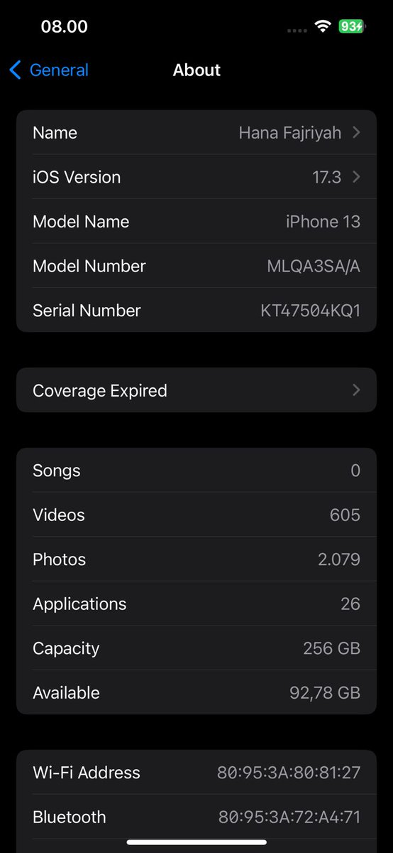 freakygurl0's tweet photo. wts iphone 13 256gb, jual cepet lg BU

💵9,2 nego

Blibli + HB 99% ori, gapernah di bongkar
HP jarang dipake, soalnya hp utama andro
no minuss
kelengkapan sesuai foto

cod jaktim-bekasi / cibubur- cileungsi

#WTB #WTs #iphone13 #zonajajan #zonauangᅠᅠᅠ https://t.co/uJCTKwhbW2