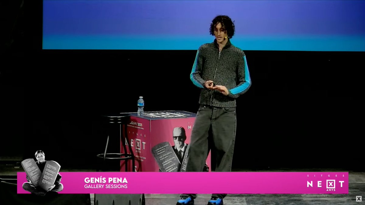 |✖️| Comencem la segona jornada de festival amb en 𝗚𝗲𝗻í𝘀 𝗣𝗲𝗻𝗮 de Gallery Sessions i la seva ponència 𝘎𝘢𝘭𝘭𝘦𝘳𝘺 𝘚𝘦𝘴𝘴𝘪𝘰𝘯𝘴: 𝘥𝘦 𝘭𝘢 𝘮ú𝘴𝘪𝘤𝘢 𝘢 𝘭’𝘦𝘯𝘵𝘳𝘦𝘵𝘦𝘯𝘪𝘮𝘦𝘯𝘵
🎥Festival també en streaming!
youtu.be/iS-bRHL32SM
<a href="/GenisPena/">Genís Pena</a> <a href="/gallerysessions/">GALLERY</a>