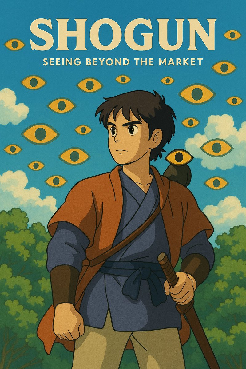 $Shogun sees what others overlook — eyes wide open in a world of silence, where algorithms move like shadows, seizing profit before anyone knows it’s there. #TitanX #CryptoCommunity #X28