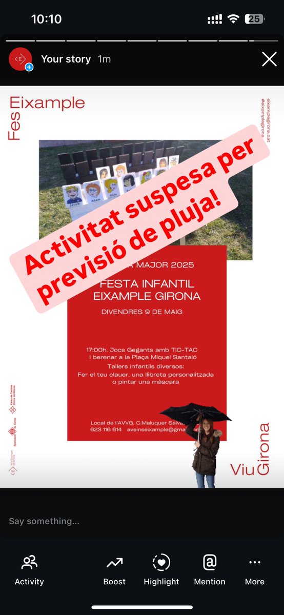 Associació de Veïns i Veïnes de l'Eixample #Girona (@eixamplegirona) on Twitter photo 