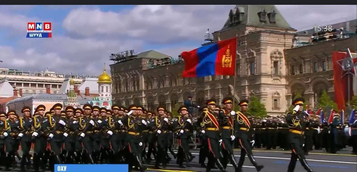 🇲🇳Манай Ерөнхийлөгчийн ёсолгоо манай цэргийн жагсаал жавхаатай байна. 🫡🫡🫡🫡