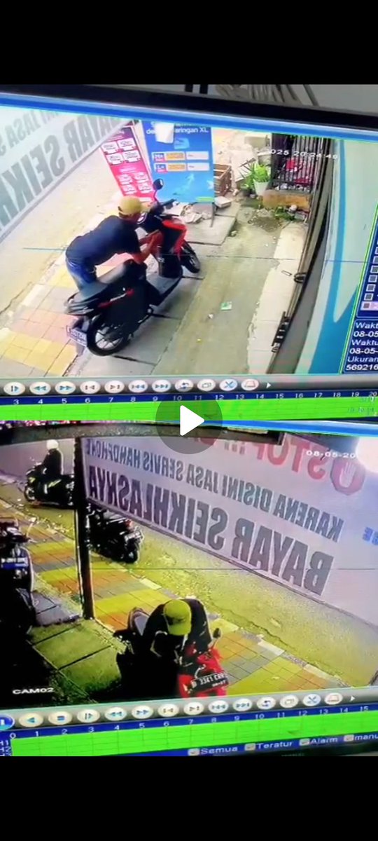ameliayahya's tweet photo. 🚨 MOTOR HILANG 🚨
Honda Beat Merah
Plat B 3341 CRR
Jumat, 9 Mei 2025, 07.00 WIB
📍 Jl. Pandan Raya, Cibodasari, Kota Tangerang

🔍 Pelaku: pria tinggi kurus, pakai topi kuning. Tolong bantu viralkan!
#MotorHilang #Curanmor #Cibodasari
#Viral #JakartaBanten #TolongViralkan https://t.co/BgyYhUp2gY