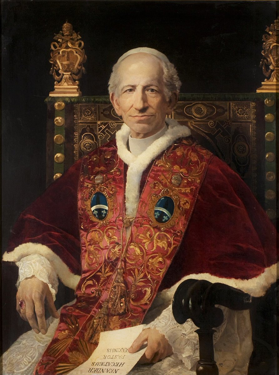 trad_west_'s tweet image. "The equal toleration of all religions...is the same as atheism."

Pope Leo XIII