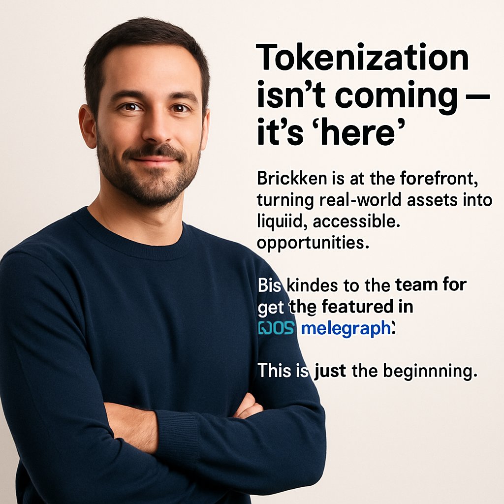 Tokenization’s Breakout Moment Is Now - And $BKN Is Quietly Lining Up for the Spotlight

BlackRock. Libre. MultiBank. Billion-dollar moves in a single week.

This isn’t hype anymore - it’s execution.

Here’s why $BKN (<a href="/Brickken/">Brickken</a>) is in a powerful position: A thread 🧵 👇🏻