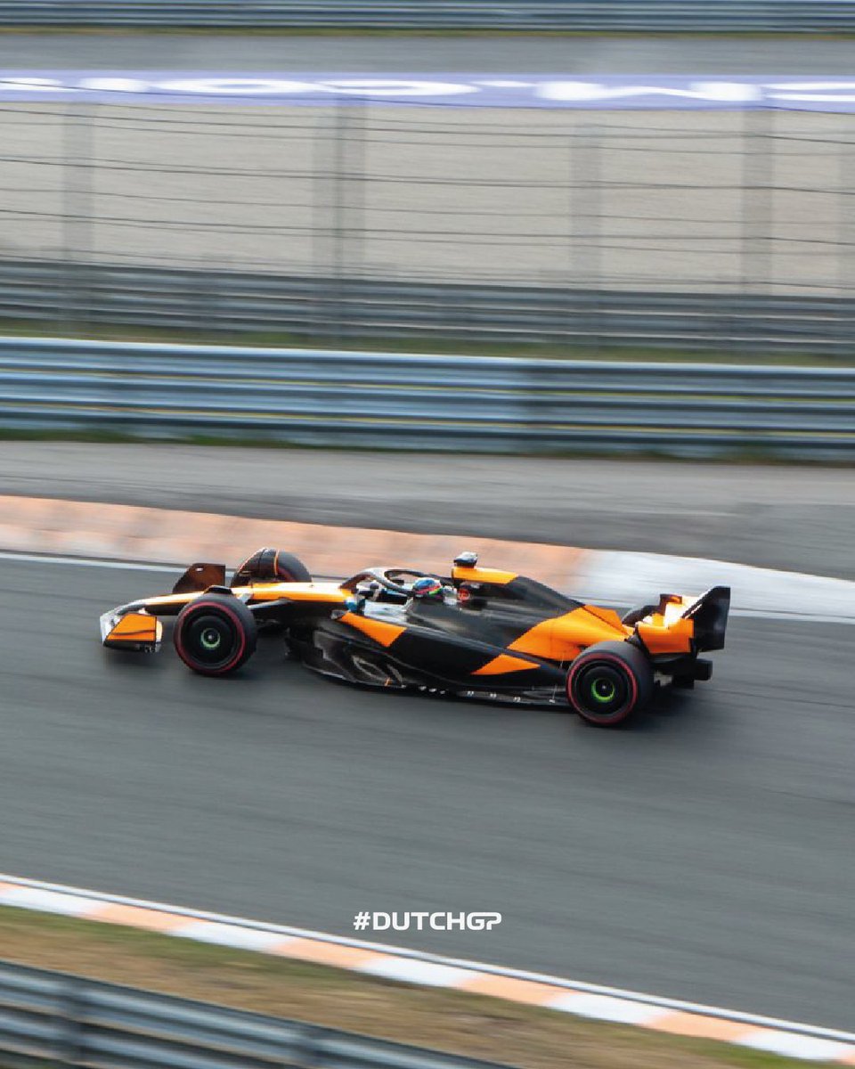 First taste of F1 on track 🧡🩷
​￼​ 🏁<a href="/McLarenF1/">McLaren</a>  &amp; <a href="/AlpineF1Team/">BWT Alpine Formula One Team</a> 

#DutchGP #F1 #Formula1