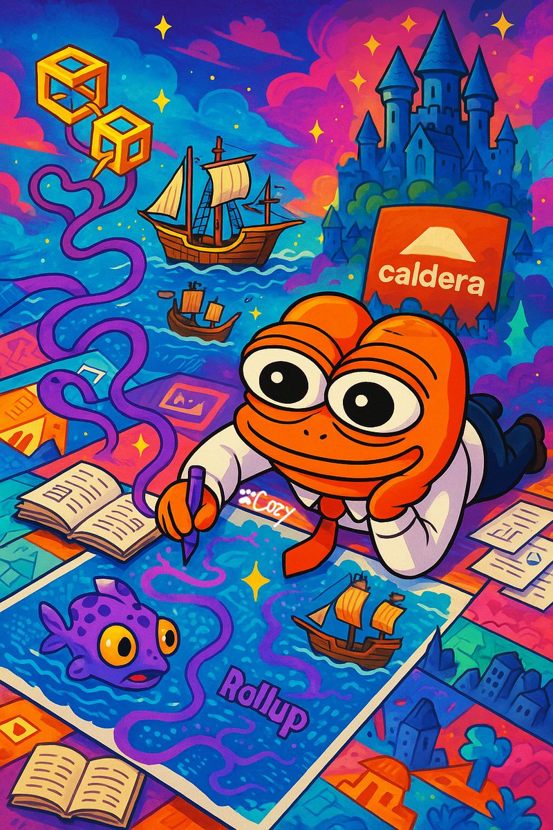 CozyCattoo's tweet photo. "Build Your Own Blockchain in Minutes"

🚀 Ever dreamed of launching your own blockchain, but thought:
“Too complex. Too slow. Too much code.”

Surprise — it’s 2025. You don’t need to be Vitalik to build your own chain. 🧠

Let me introduce you to @CalderaXYZ 🧵 https://t.co/cOvQFiYT7X