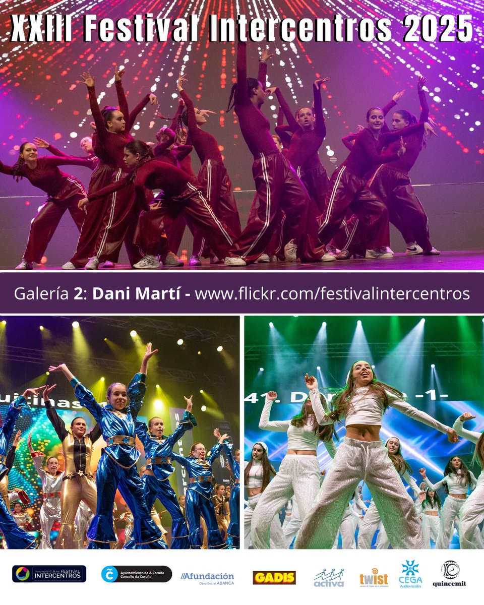 FESTIVAL INTERCENTROS A Coruña (@fintercentros) on Twitter photo 📌#Intercentros2025. Segunda galería de fotos en nuestro portal FLICKR. Gala <a href="/coliseumcoruna/">Coliseum Coruña</a> (04.abril). Reportaje fotográfico, Daniel Martí.
flic.kr/s/aHBqjCcCif 📌#Intercentros2025. Segunda galería de fotos en nuestro portal FLICKR. Gala <a href="/coliseumcoruna/">Coliseum Coruña</a> (04.abril). Reportaje fotográfico, Daniel Martí.
flic.kr/s/aHBqjCcCif