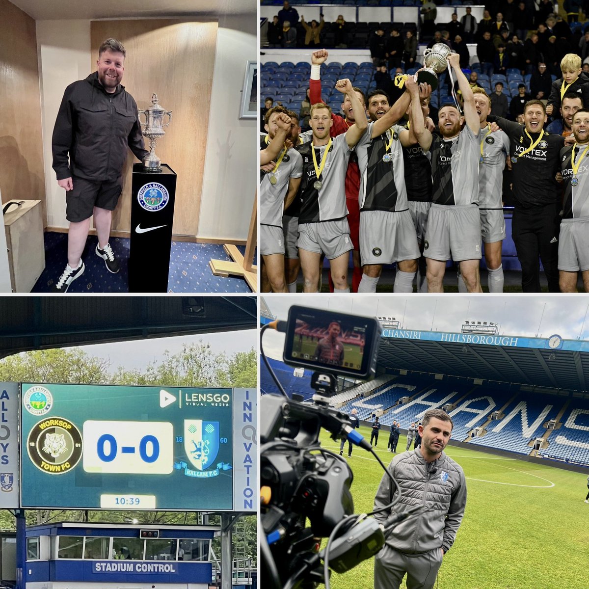 LensGo Visual Media 🎥 (@lensgovisuals) on Twitter photo It was great to film and sponsor the <a href="/SHCFA/">Sheffield FA ⚽️</a> Men’s Senior Cup final 🎬
Taking place at <a href="/swfc/">Sheffield Wednesday</a> it was a very close game between <a href="/HallamFC1860/">Hallam FC (P)</a> and <a href="/worksoptownfc/">Workso(P) Town FC</a>
Congratulations to Worksop Town coming out on top with a 2-1 win 🏆
Highlights out soon 📸🎬 It was great to film and sponsor the <a href="/SHCFA/">Sheffield FA ⚽️</a> Men’s Senior Cup final 🎬
Taking place at <a href="/swfc/">Sheffield Wednesday</a> it was a very close game between <a href="/HallamFC1860/">Hallam FC (P)</a> and <a href="/worksoptownfc/">Workso(P) Town FC</a>
Congratulations to Worksop Town coming out on top with a 2-1 win 🏆
Highlights out soon 📸🎬