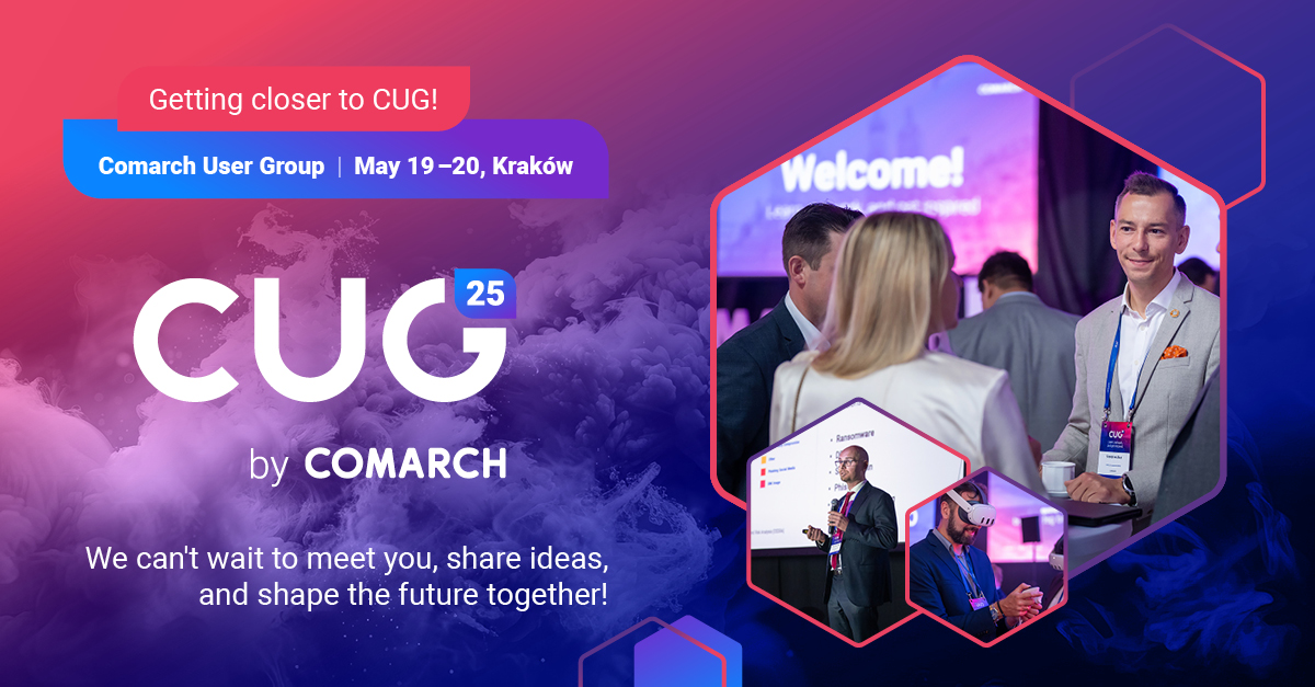 🚀 Comarch User Group 2025 is just around the corner!
In just 10 days, we’ll be gathering in Kraków to connect with industry leaders, IT experts, and global innovators. 
events.comarch.com/general/comarc…