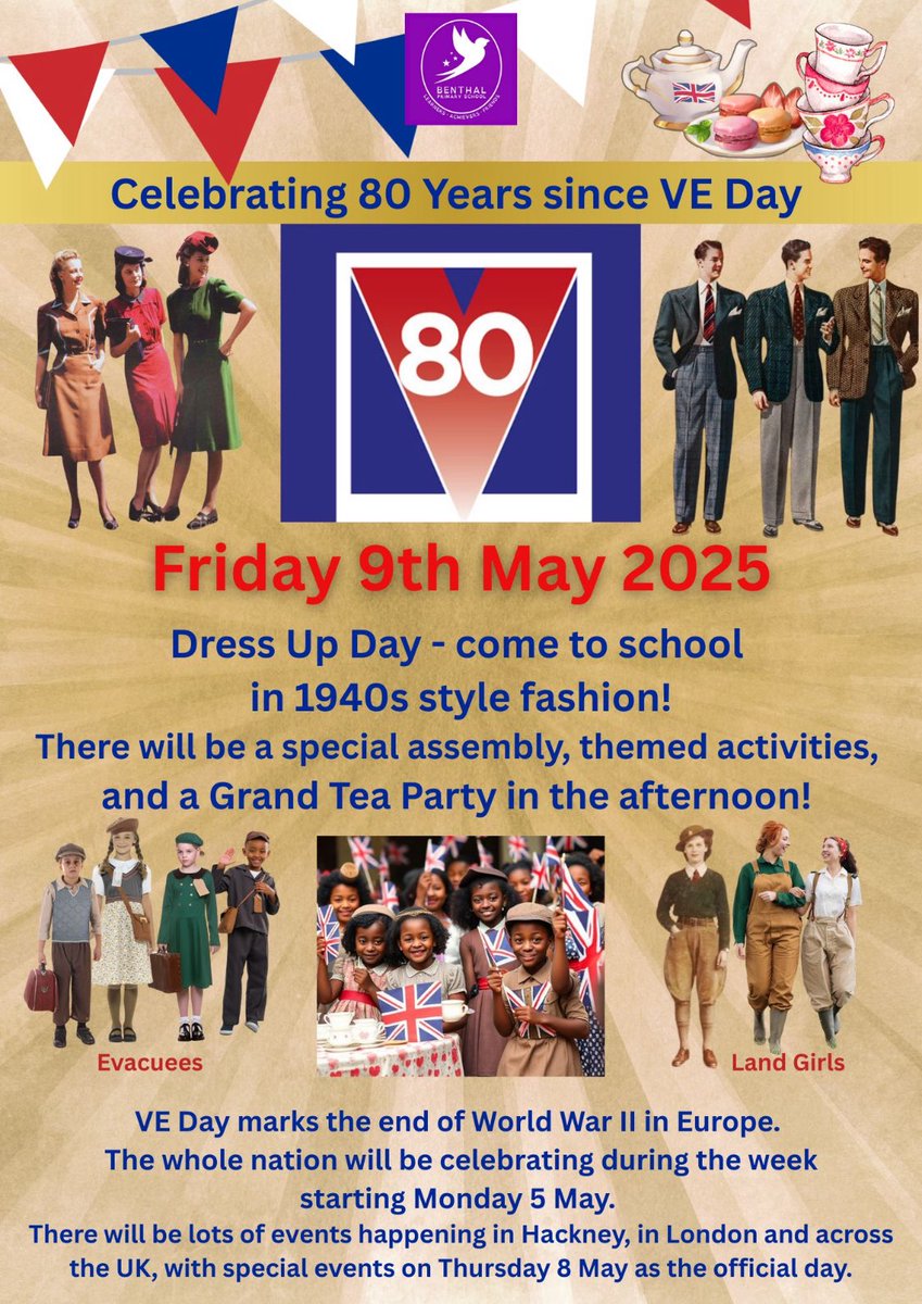 Lovely time around the campfire yesterday evening, where the children were also learning about VE Day and its historical significance. We are celebrating the 80th anniversary of VE Day at Benthal today! 🇬🇧✌️ <a href="/KenchHillCentre/">Kench Hill Charity</a> #VEDay80