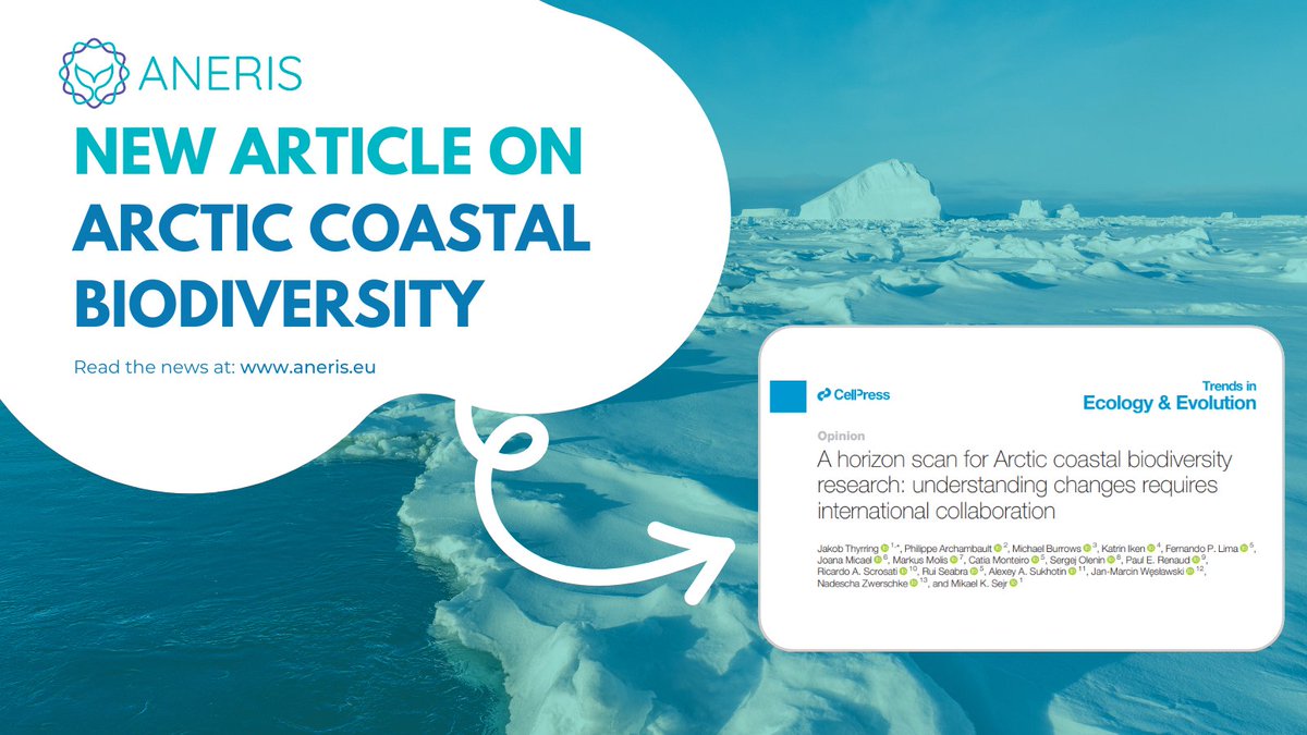 ANERISproject's tweet image. 🌎A new study conducts a scan of the #Arctic #biodiversity and highlights the need for global collaboration, standardised monitoring and large-scale experiments to track changes.
Read the full article here:
cell.com/trends/ecology…