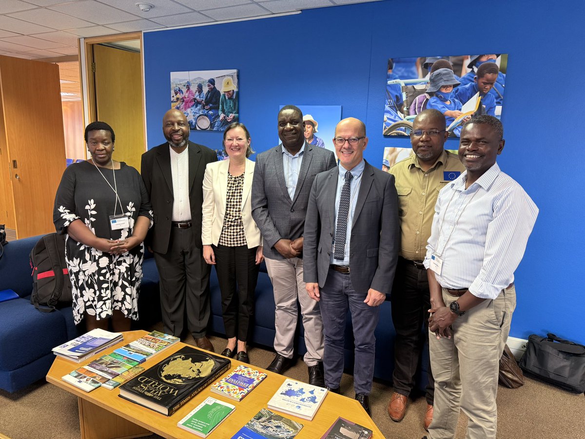 JC_ILO's tweet photo. Great consultation meeting held between @ilo_pretoria employment cluster team with @EUinEswatini Head of cooperation on collaboration on employment promotion, skills and vocational training and job creation in Eswatini https://t.co/Db0RldxYaT
