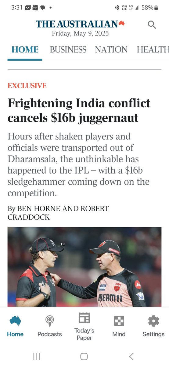 It's getting serious when they can the cricket!!