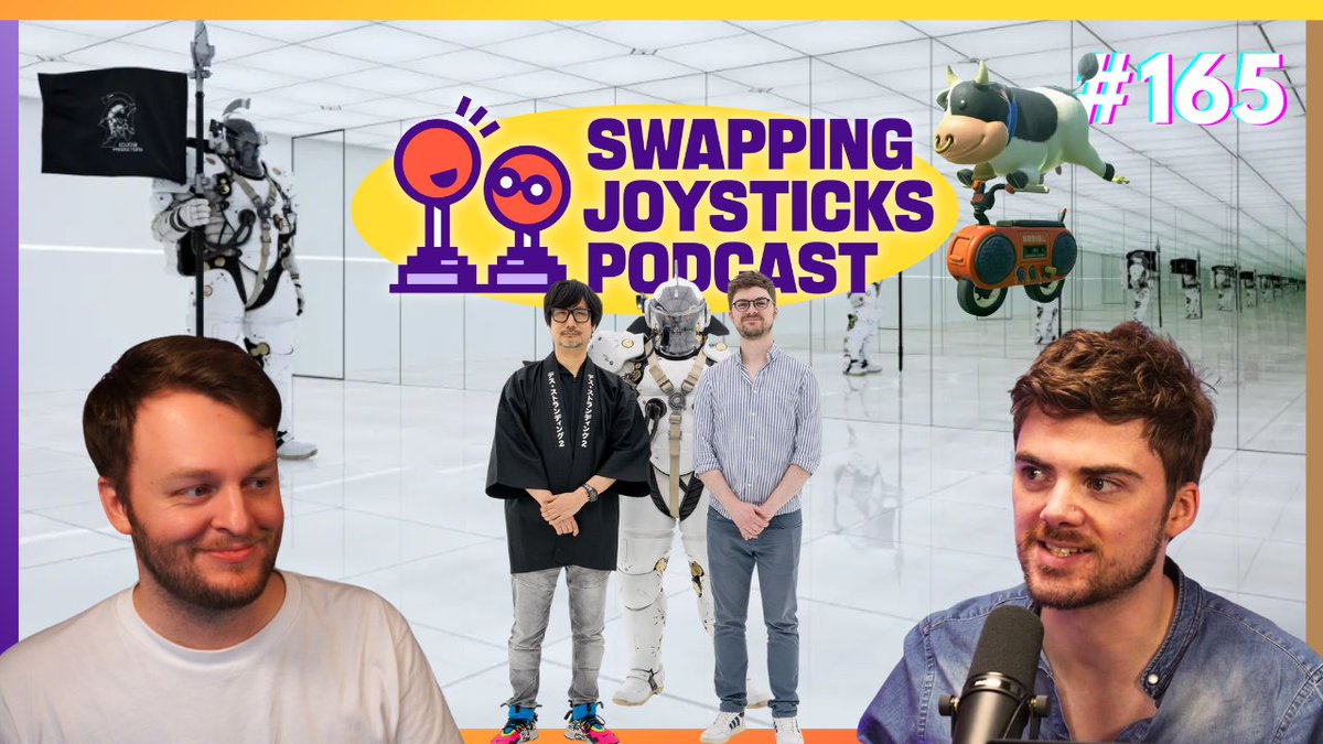 ⭐️New <a href="/SwapJoysticks/">Swapping Joysticks Podcast 🎙️</a> Episode⭐️

We're back and we’ve got a very special episode. <a href="/ed_nights/">Ed Nightingale</a>  has been Japan, where he spent 30 hours playing Death Stranding 2, and we've got a lot to talk about! 

Also, the Switch 2 details have come out since we last recorded!

🔽LINKS🔽