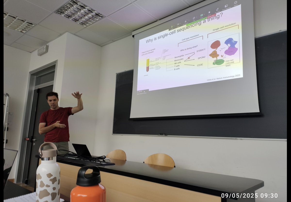 Segata Lab (@cibiocm) on Twitter photo Exciting group meeting today: <a href="/fabiousername/">Fabio Zanini</a> joined us to present amazing work in cytophylogenetics!
Thank you for the insightful presentation and discussion, Fabio!
Check out fabilab.org Exciting group meeting today: <a href="/fabiousername/">Fabio Zanini</a> joined us to present amazing work in cytophylogenetics!
Thank you for the insightful presentation and discussion, Fabio!
Check out fabilab.org