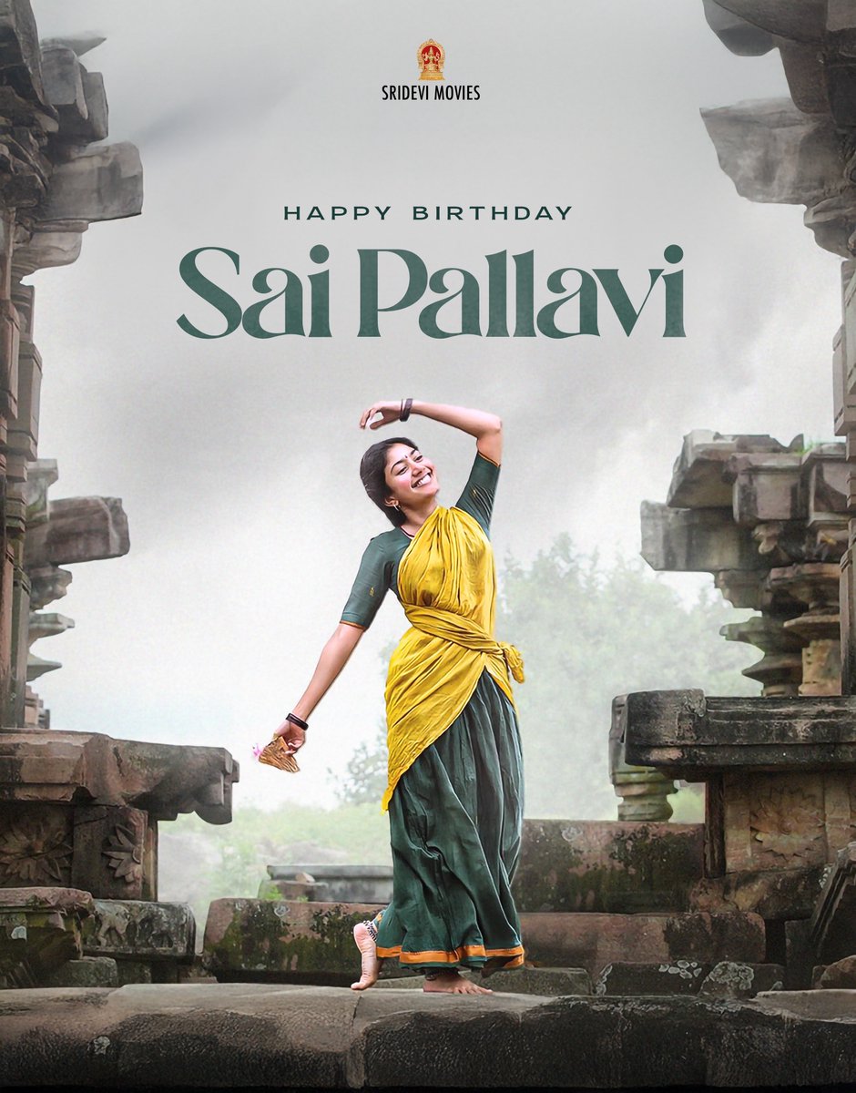 Sridevi Movies (@sridevimovieoff) on Twitter photo Wishing the Humble & Amazing performer <a href="/Sai_Pallavi92/">Sai Pallavi</a> a Happiest Birthday 💐
Wish you happiness, success and lots of love from all-over 😇
#HBDSaiPallavi #EkDin #Ramayana Wishing the Humble & Amazing performer <a href="/Sai_Pallavi92/">Sai Pallavi</a> a Happiest Birthday 💐
Wish you happiness, success and lots of love from all-over 😇
#HBDSaiPallavi #EkDin #Ramayana