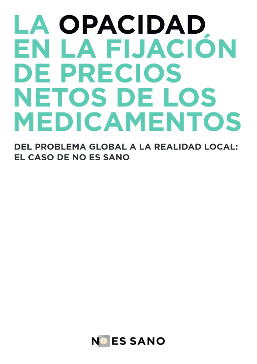 📢 La falta de transparencia en los precios de los medicamentos contribuye a la falta de acceso de muchos tratamientos y al aumento de la presión sobre los presupuestos públicos.

Desmontando mitos y exponemos casos concretos en nuestro nuevo informe.
 👇
noessano.org/noticias/la-tr…