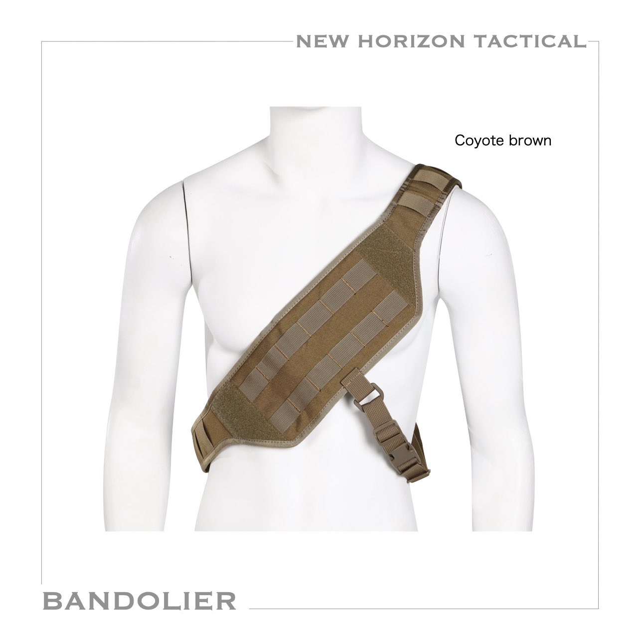 NEW HORIZON プレートキャリア 黒ピストルベルト