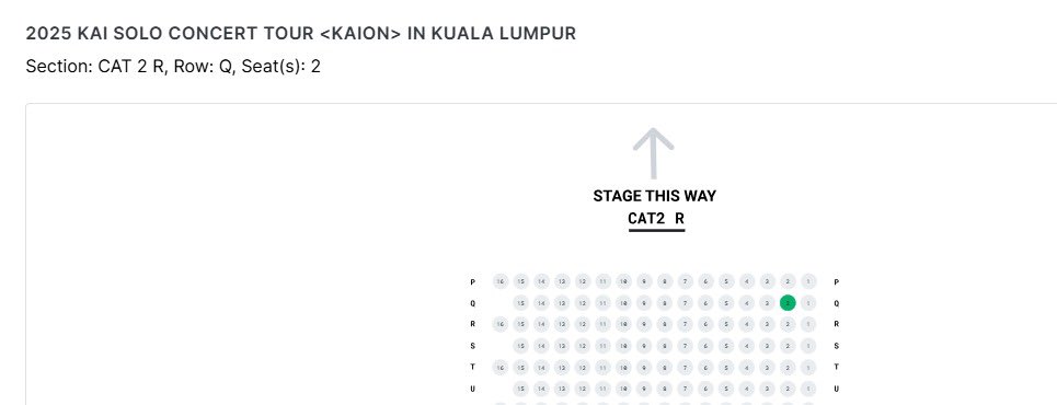 kaisoonim1's tweet photo. 2025 KAI SOLO CONCERT live in KL

2x  CAT 2
RM600 each
Price negotiable if take both

DM if you’re interested

#KAI_KAION #KAIinKL #KAIinMY #KAIONinKL #KAIONinMY #KAION_in_KL #pasarexomy https://t.co/cjGcaMOlHt