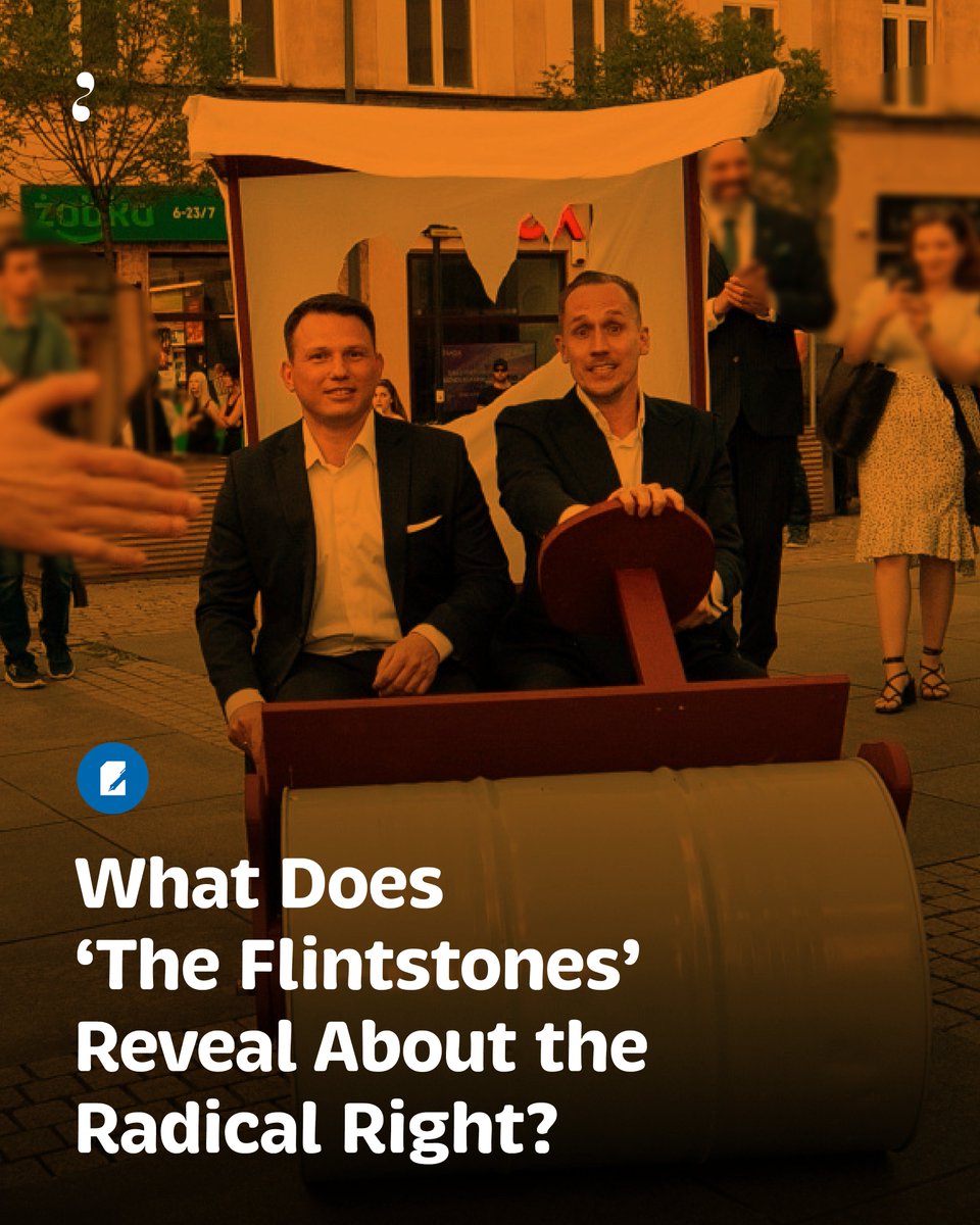 MORES_HORIZON's tweet image. 🚨 New analysis!
To understand the narrative driving the radical right in Poland, start with the joke. And then look at the anger just beneath the laughter.
MORES co-investigator Artur Lipiński explains the strategy and emotions behind the Confederation's TikTok stunts.
Learn…