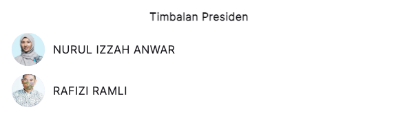 Rafizi Ramli tweet media