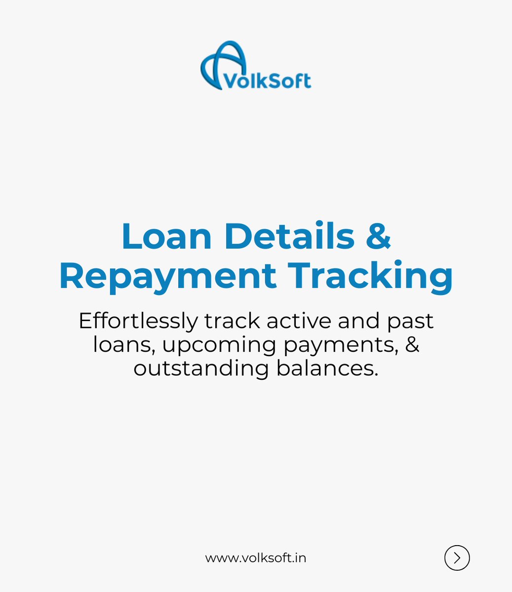 _VolkSoft's tweet image. Saathi simplifies financial data with a multilingual, intuitive platform that consolidates loan details, repayments, and account updates—all in one place. 
Learn more: volksoft.in
#VolkSoft #Saathi #TechForLending #DigitalFinance #ekyc #API #LendingSoftware #LoanCycle