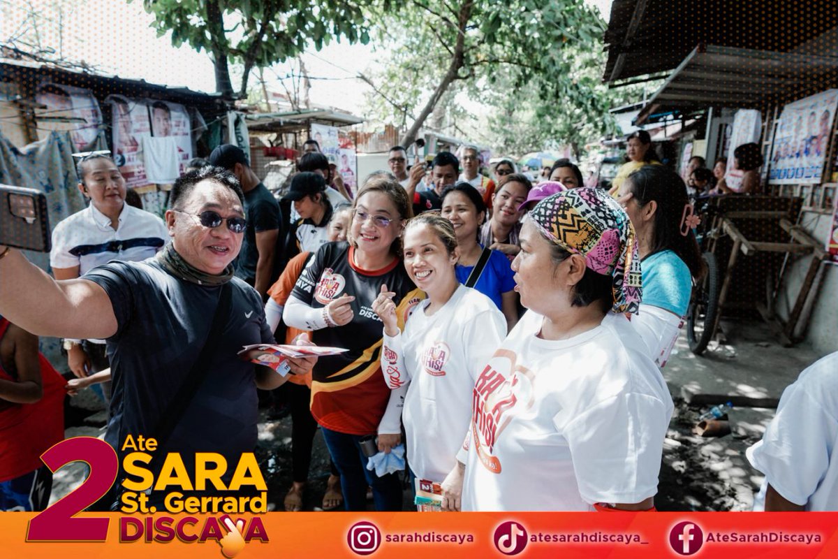 AteSarahDiscaya's tweet photo. Salamat po sa inyo mga Kapamilyang Pasigueño mula sa Policarpio St. Brgy. San Joaquin sa mga ngiting inyong isinalubong at bawat pag-kamay na aming natanggap, sa pagbibigay ng suporta at marinig na kaisa namin kayo sa layuning mas maging  maunlad ang ating Lungsod ng Pasig! https://t.co/WfuLSLPTHd