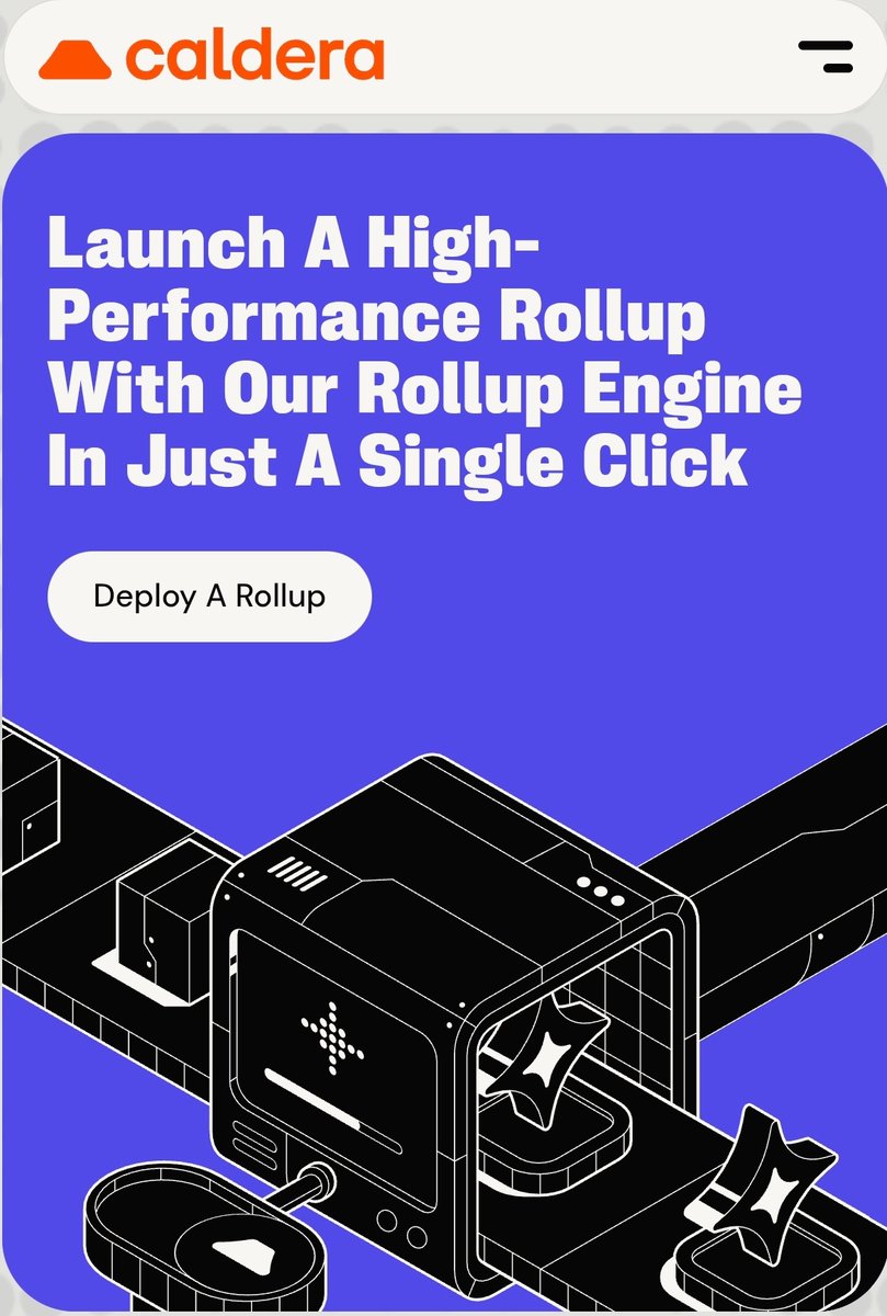 JodienX_'s tweet photo. Most people think launching a blockchain takes months.
@Calderaxyz proves otherwise.

With its no-code platform, you can deploy a production-ready rollup in under an hour -- fully customizable, high-performance, and modular.

This is chain-as-a-service.
#rollup #scaleit https://t.co/PEyTAHuht4
