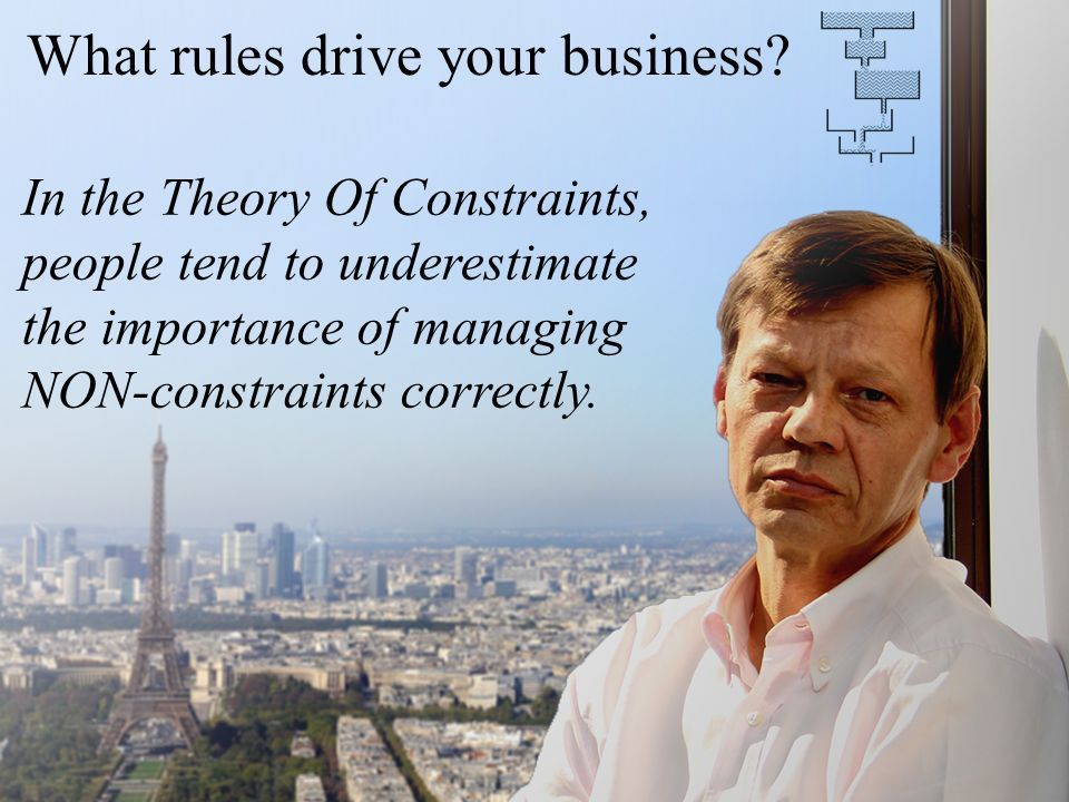 Keep in mind "In the Theory of Constraint, people tend to underestimate the importance of managing NON-Constraints correctly" 
#ThoeryofConstraints #Constraints #Manager