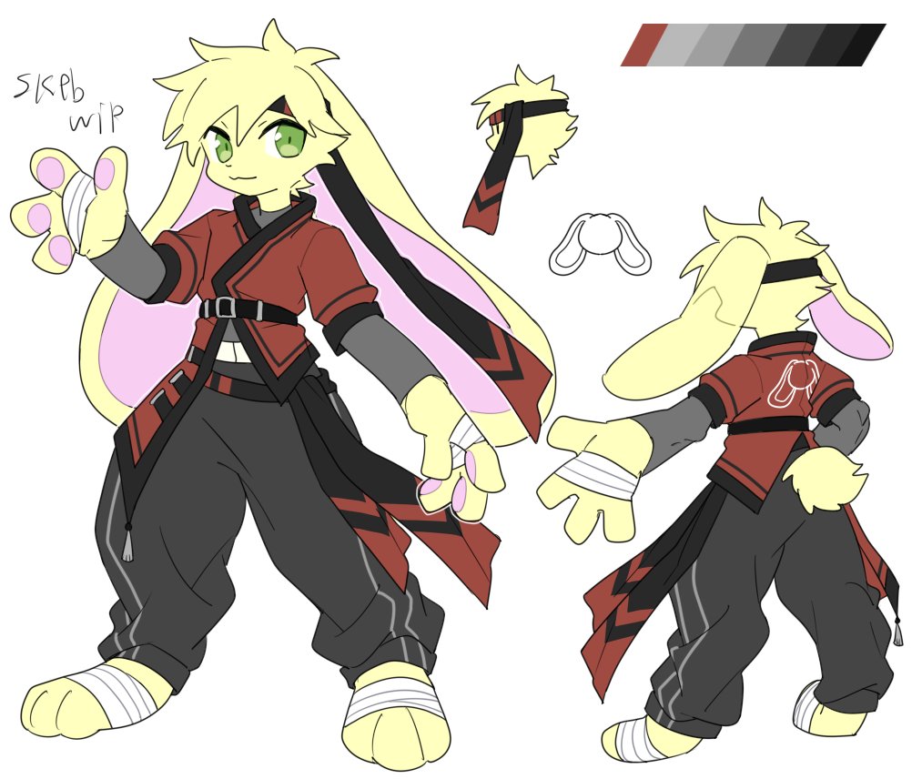 コスチュームデザイン作成（複数）の委託かと勘違いしてました…。
とりあえず影付けして一枚絵っぽくなるように二枚ともブラッシュアップしてから納品します。
2枚あるので3日ぐらいかかります…。お待たせした上に誤解しててすみません…
せめてwipさせてください…（byEB）