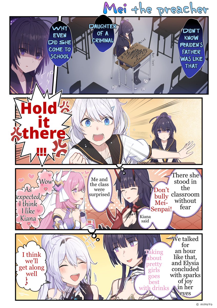 kiameidaily's tweet image. #崩壊3rd