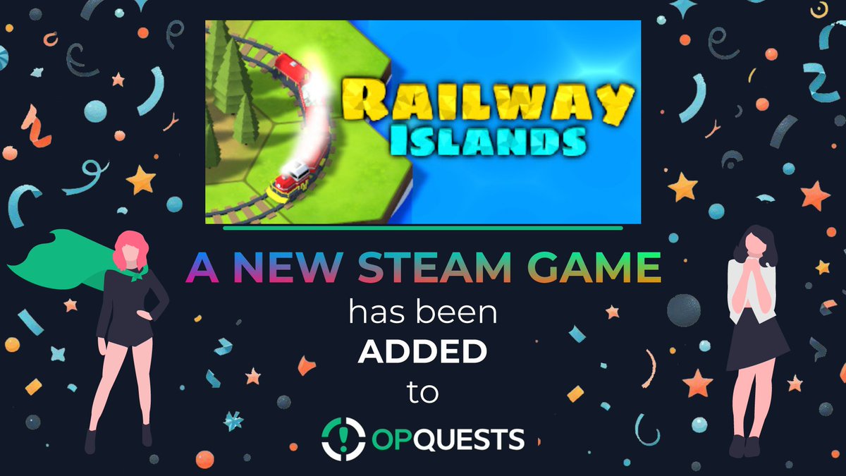 We just added Railway Islands - Puzzle on opquests.com💚

✅Make sure to #claim it for free before it runs out!

✅Follow us to receive #updates on when we add the next batch of #free #Steam #games!

🎁 opquests.com 🎁

 #giveaway #giveaways #freebies #QUEST