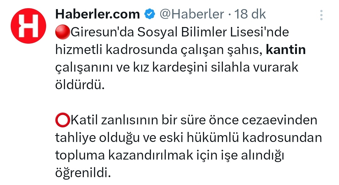 Topluma kazandırmak için eski hükümlülerin okullarda çalıştırılması uygun mu? Onca çocuk bu olaya şahit olmuşsa psikolojilerini düşünemiyorum. Yetişkinlerin olduğu alanlar düşünülmeliydi.
