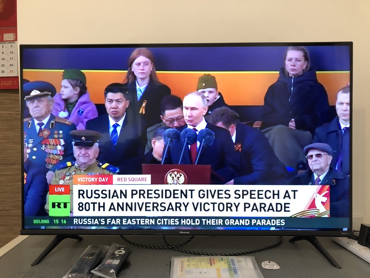 WBRS_DavidHLB's tweet photo. [Part 2/3: May 9 Victory Day 1945-2025] For me, being able to cover all the national languages of all the five permanent members of the United Nations Security Council (UNSC) will always be a choice with no regrets. https://t.co/z2jripueEW