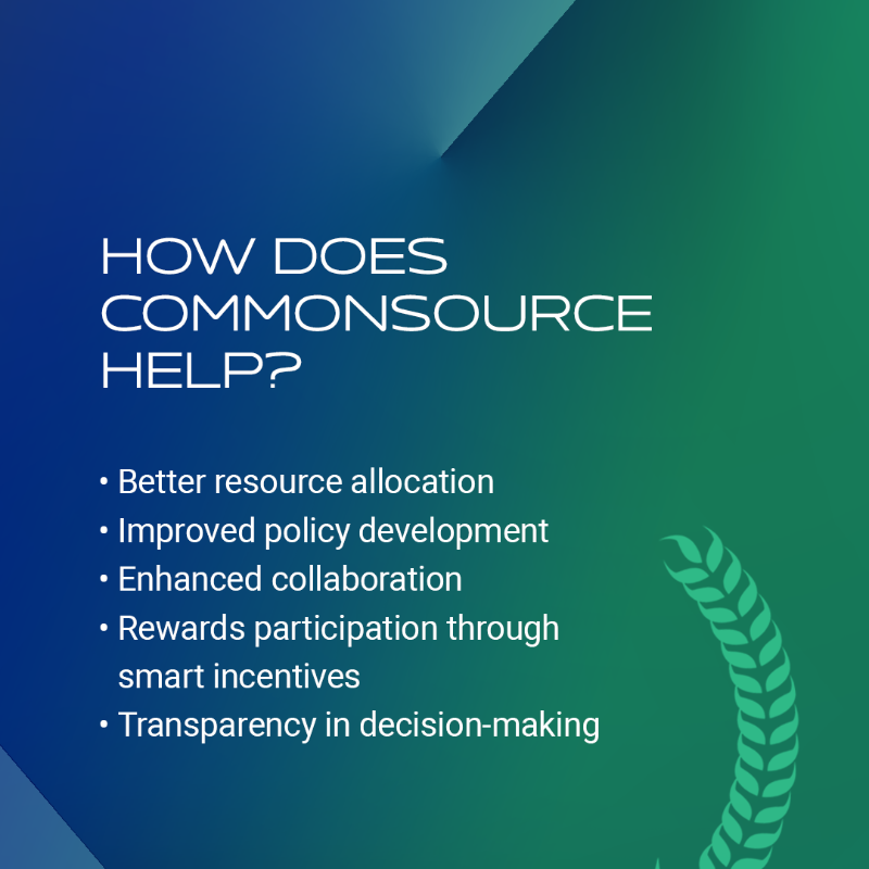 BSVAssociation's tweet photo. Swipe to learn more about COMMONSource – an innovative new initiative seeking to transform global food systems with blockchain, recently unveiled by @MarkFrederiks of @EU4Advice, at Green Minds Gather.

Learn more: https://t.co/gJfBkgMoEY 

#BSVblockchain #GreenTech #EUblockchain