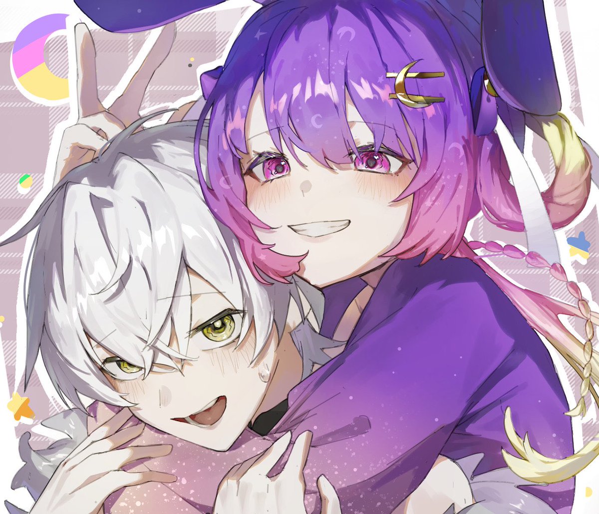 i’m never letting go teehee 🖤💜

「 #ColorYue #wonnieart #vtuber 」