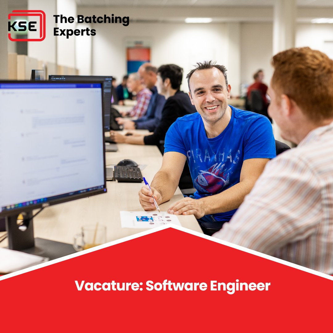 kse_nl's tweet photo. 💻 Ben jij de Software Engineer die slimme oplossingen tot leven brengt?

👉 Bekijk snel de vacature en solliciteer via:
https://t.co/gVGoZsPjG9

#vacaturevrijdag #collegagezocht #techjobs #KSE #TheBatchingExperts https://t.co/XgYOQtY3aw