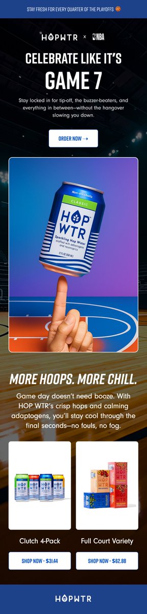 Pranav (@pranav_email) on Twitter photo Team designed this:
<a href="/HopWtr/">HOP WTR</a> <> <a href="/NBA/">NBA</a> Playoffs email
(Click to expand) Team designed this:
<a href="/HopWtr/">HOP WTR</a> <> <a href="/NBA/">NBA</a> Playoffs email
(Click to expand)