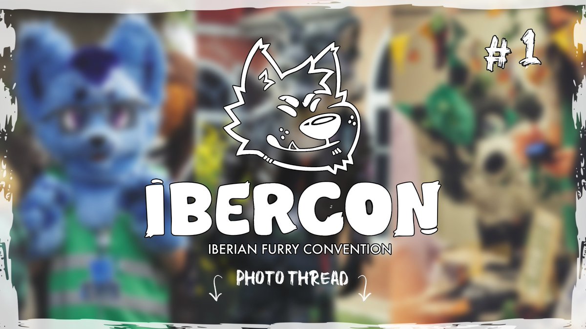 ¡Empezamos este #FursuitFriday con el primer hilo de fotos que hice en la #Ibercon! 📸👇