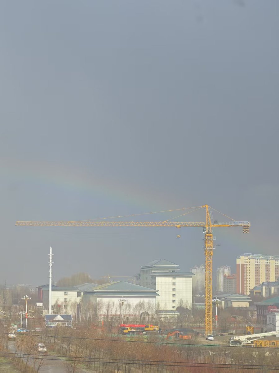 雨后彩虹🌈#rainbow