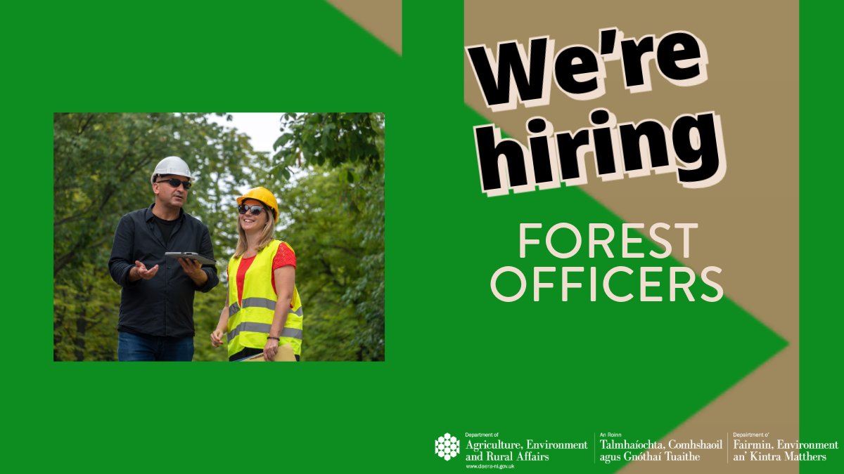 DAERA (@daera_ni) on Twitter photo 🌲<a href="/ForestServiceNI/">Forest Service Northern Ireland</a> is hiring Forest Officers
🔗Find out more and apply at: irecruit-ext.hrconnect.nigov.net/jobs/vacancies…
đź“…Closing date: Friday 16 May
<a href="/belfastcc/">Belfast City Council</a>
<a href="/nidirect/">nidirect</a>
<a href="/Economy_NI/">Economy NI</a>
<a href="/forestsandwood/">Confor</a>
<a href="/NIjobs/">NI jobs</a>
<a href="/JNCC_UK/">JNCC</a>
<a href="/nijobfinder/">nijobfinder</a>
<a href="/NationalTrustNI/">National Trust NI</a>
@WoodlandTrust
<a href="/RSPBNI/">RSPB NI</a>
<a href="/UlsterWildlife/">Ulster Wildlife</a>
<a href="/TheICF/">Institute of Chartered Foresters</a> 🌲<a href="/ForestServiceNI/">Forest Service Northern Ireland</a> is hiring Forest Officers
🔗Find out more and apply at: irecruit-ext.hrconnect.nigov.net/jobs/vacancies…
đź“…Closing date: Friday 16 May
<a href="/belfastcc/">Belfast City Council</a>
<a href="/nidirect/">nidirect</a>
<a href="/Economy_NI/">Economy NI</a>
<a href="/forestsandwood/">Confor</a>
<a href="/NIjobs/">NI jobs</a>
<a href="/JNCC_UK/">JNCC</a>
<a href="/nijobfinder/">nijobfinder</a>
<a href="/NationalTrustNI/">National Trust NI</a>
@WoodlandTrust
<a href="/RSPBNI/">RSPB NI</a>
<a href="/UlsterWildlife/">Ulster Wildlife</a>
<a href="/TheICF/">Institute of Chartered Foresters</a>