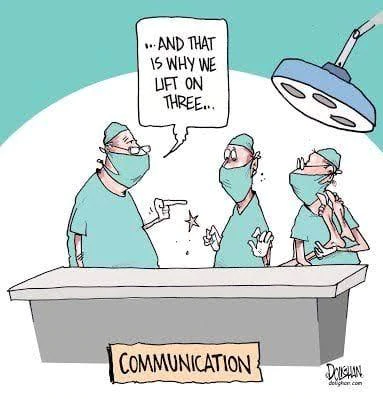 TheatreCaps's tweet photo. Ineffective team communication is frequently at the root of medical error, but little is known about the specific ways in which communication fails.

This observational study in the British Medical Journal classified four types of failure: https://t.co/SSfzn3f1ve https://t.co/QdPCy5MSMe