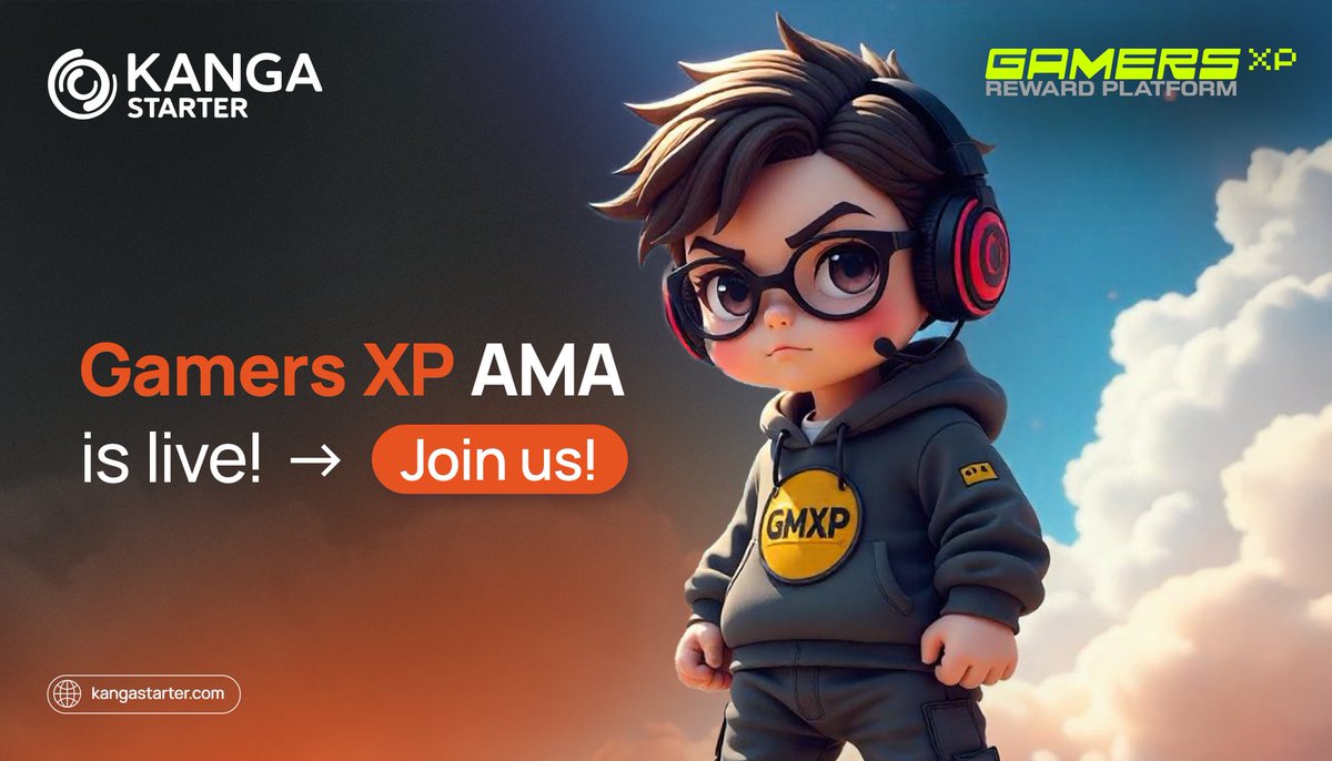 Kangastarter (@kangastarter) on Twitter photo ๐ We are LIVE!
Tune in to the GamersXP AMA on KangaStarter Twitter Spaces with CEO Christos Panayiotou. It is happening right now on <a href="/kangastarter/">Kangastarter</a>.
Link to AMA: x.com/i/spaces/1Mnxnโฆ
Hear firsthand what is powering the next transformation of Web3 gaming!
#GamersXP ๐ We are LIVE!
Tune in to the GamersXP AMA on KangaStarter Twitter Spaces with CEO Christos Panayiotou. It is happening right now on <a href="/kangastarter/">Kangastarter</a>.
Link to AMA: x.com/i/spaces/1Mnxnโฆ
Hear firsthand what is powering the next transformation of Web3 gaming!
#GamersXP