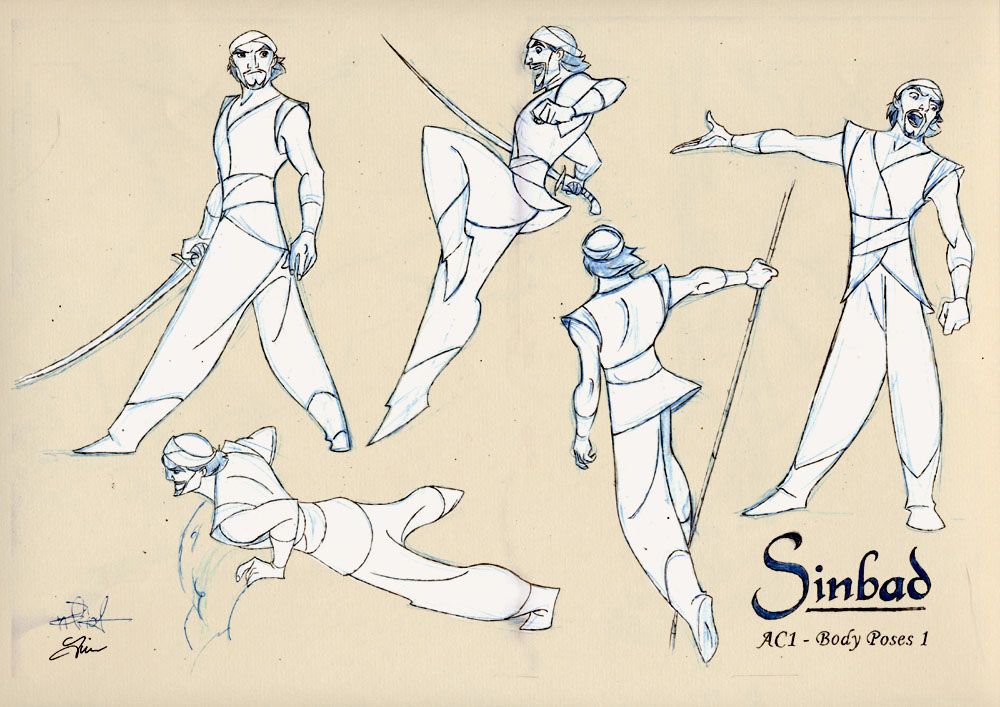 Art of Sinbad: Legend of the Seven Seas →  bit.ly/2o2l1je

#animation #conceptart #modelsheet #characterdesign #visdev